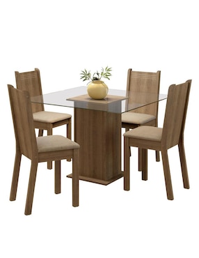 Comedor Magda Madesa para 4 personas