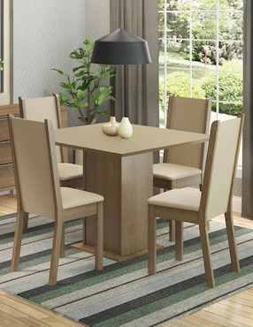 Comedor Alana Madesa para 4 personas