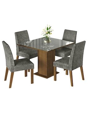 Comedor Anne Madesa para 4 personas