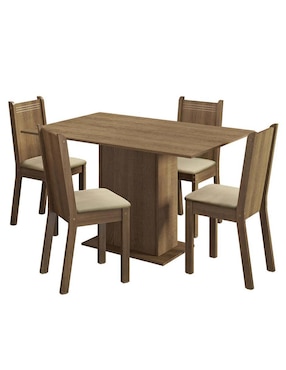 Comedor Lexy Madesa Para 4 Personas De MDP