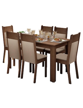 Comedor Jaíne Madesa para 6 personas