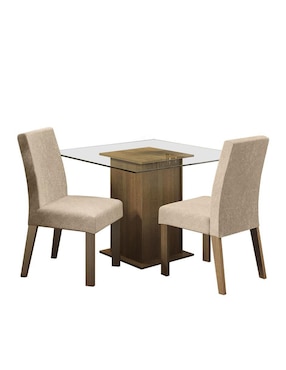 Comedor Luli Madesa para 2 personas