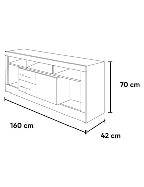 Mueble de tv Kessa de MDF