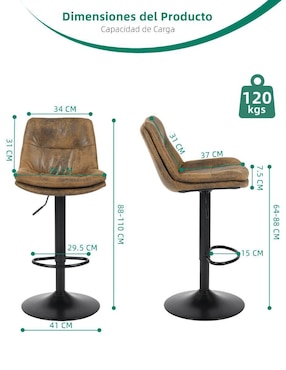 Banco Hober Vintage Brown Furniturer