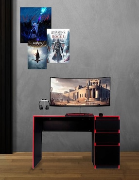 Escritorio Urban Gamer Decomobil de MDF