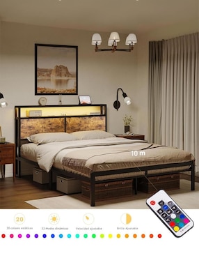 Base para cama Fabato de MDF