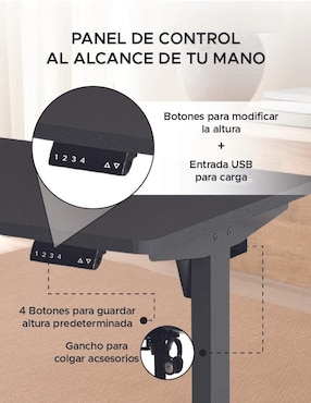 Escritorio Titano de madera