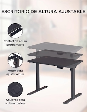 Escritorio Titano de madera