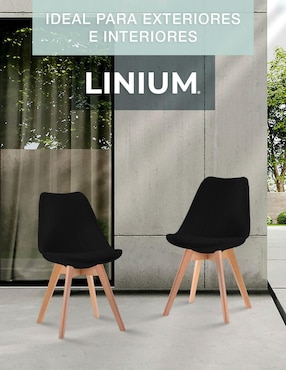 Silla Tulip Linium de madera
