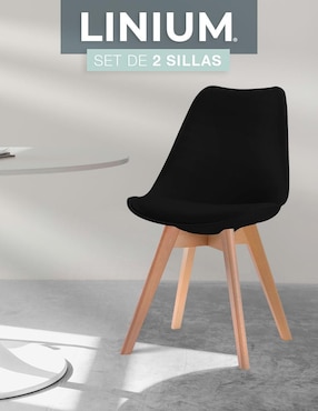 Juego de sillas 2 piezas Tulip Linium