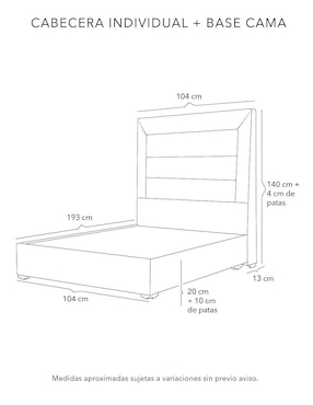 Cama Blend Dicasa de madera pino