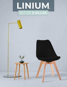 Juego de sillas 8 piezas Tulip Linium