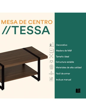 Mesa de centro Tessa Mubson
