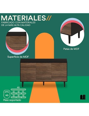 Credenza Gleza Mubson de MDF