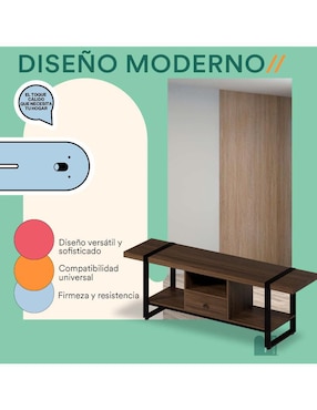 Mueble de tv Mora Mubson de MDF