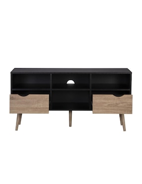 Mueble de tv Nórdico Black Top Living de MDF