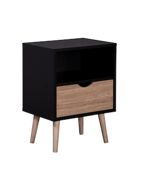 Buró Top Living Nórdica Black De MDF