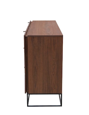 Cómoda Nova Imanol de chapa madera