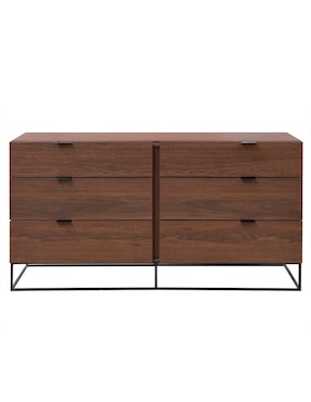 Cómoda Nova Imanol de chapa madera