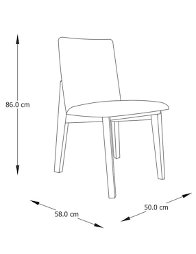 Silla Girard Imanol de madera