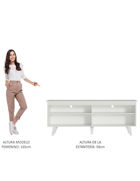 Mueble de tv Udine Madesa de MDP