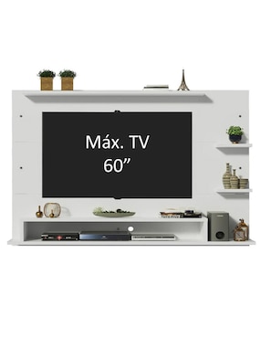Mueble flotante para TV armable Alfa Madesa de MDP