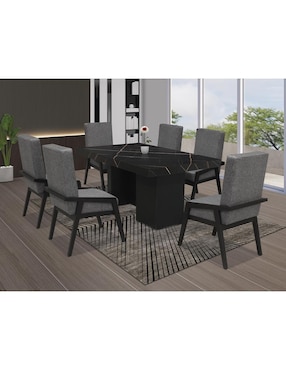 Antecomedor Rusia Kessa para 6 personas
