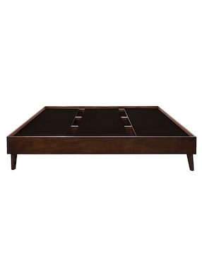 Base Para Cama Haus Lusso De Madera Okume