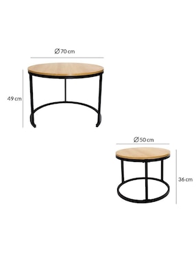 Mesa de centro armable Ilios Innova