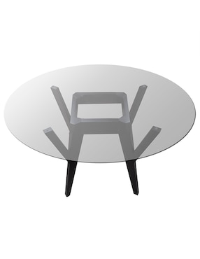 Mesa Gardena Imanol de Cristal
