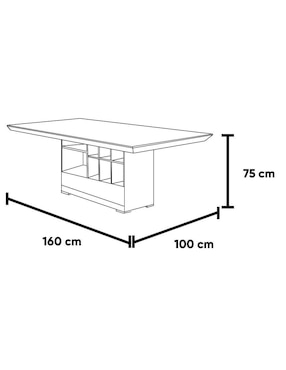 Antecomedor Ambar Kessa para 8 personas