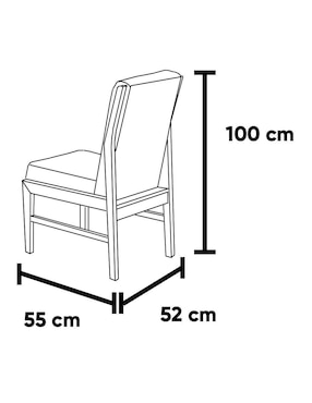 Antecomedor Ambar Kessa para 8 personas