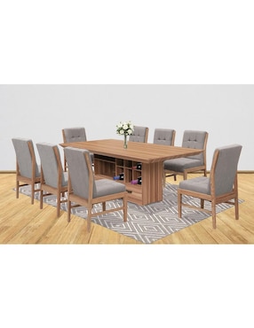 Antecomedor Ambar Kessa para 8 personas
