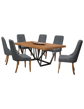 Antecomedor Kaley Kessa para 6 personas