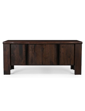 Bufetero Walnut Contemporary De Madera Acacia