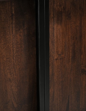 Bufetero Walnut Contemporary de madera acacia
