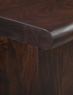 Bufetero Walnut Contemporary de madera acacia