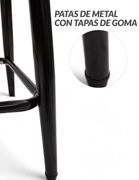 Juego de sillas 4 piezas Ilios Innova de vinipiel