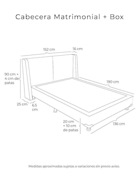 Cama MILAN BOX Dicasa de madera pino