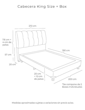 Cama NUBE BOX Dicasa de madera pino