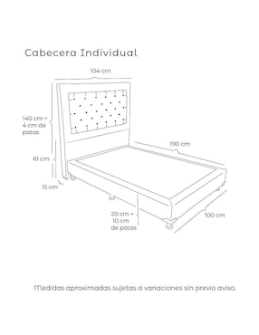 Cama Mary Box Dicasa de madera