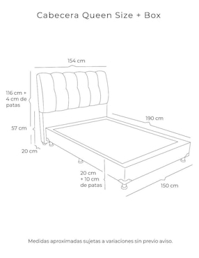 Cama Nube Box Dicasa de madera