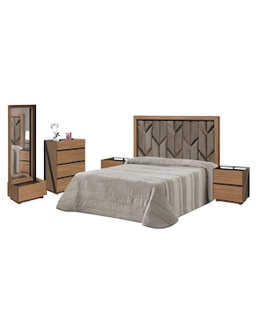 Set Recámara Kessa California de MDF
