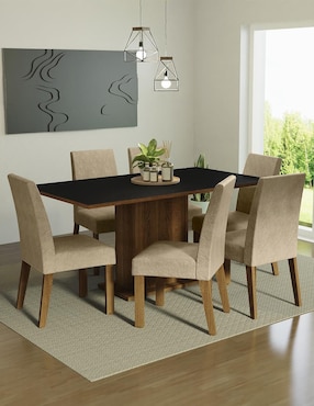 Comedor Renata Madesa para 6 personas
