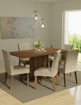 Comedor Renata Madesa para 6 personas