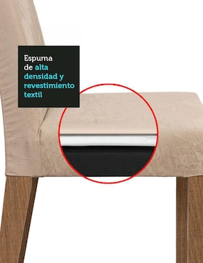 Comedor Renata Madesa para 6 personas