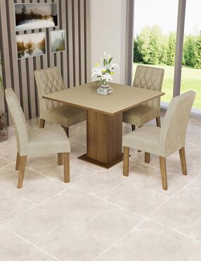 Comedor Livia Madesa para 4 personas