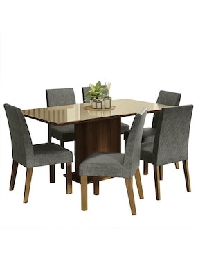 Comedor Alexis Madesa para 6 personas