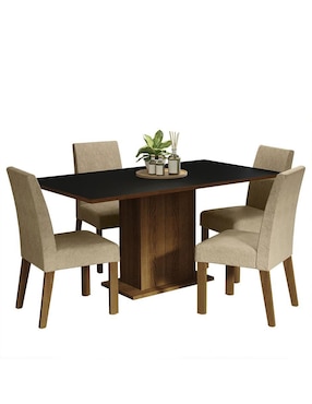 Comedor Keila Madesa para 4 personas