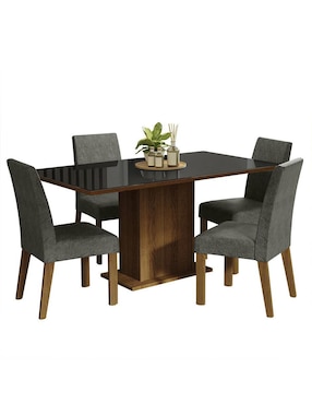 Comedor Avril Madesa para 4 personas